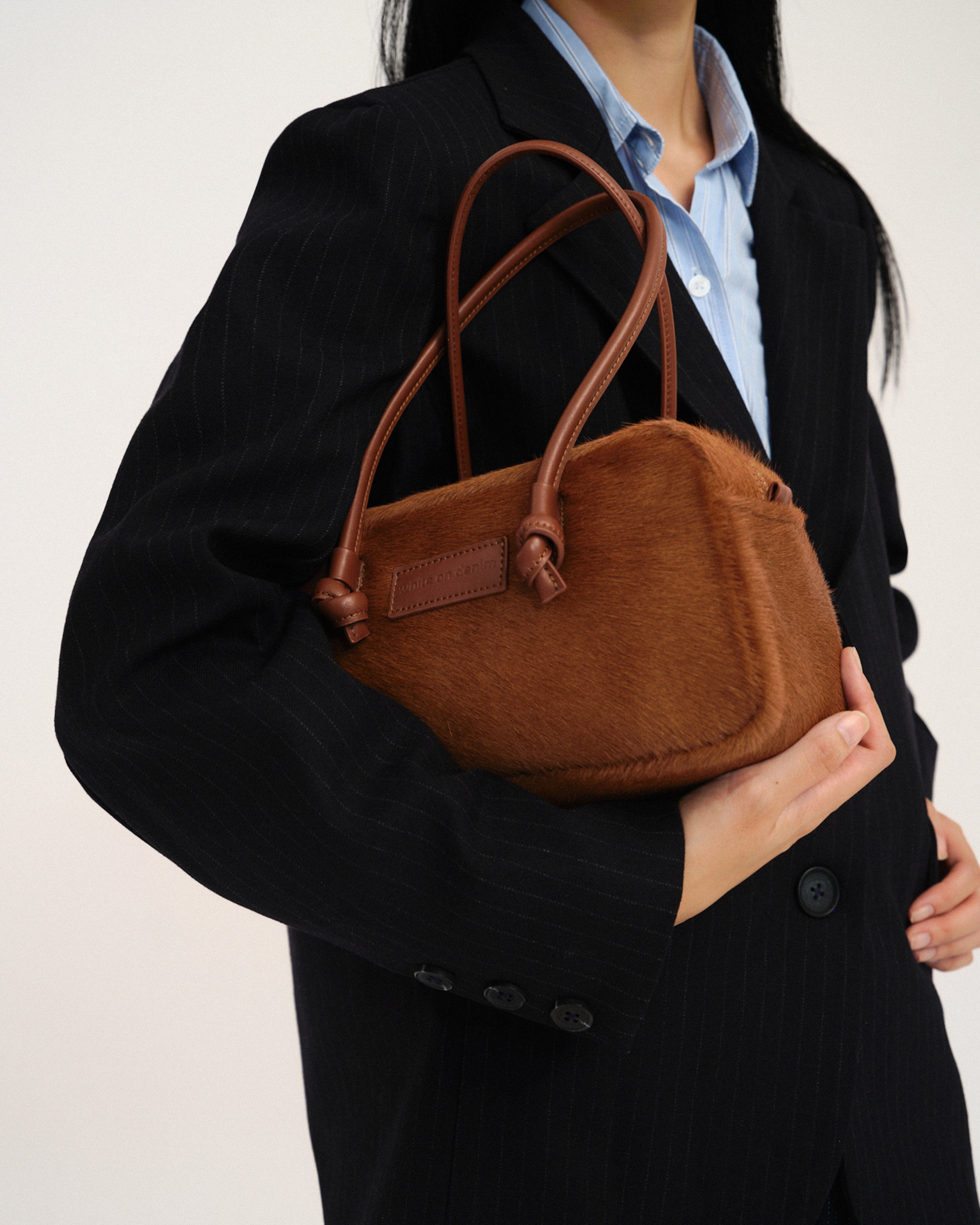 Statement Cowhide Leather Bage