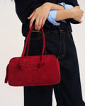 Statement Suede Leather Bag