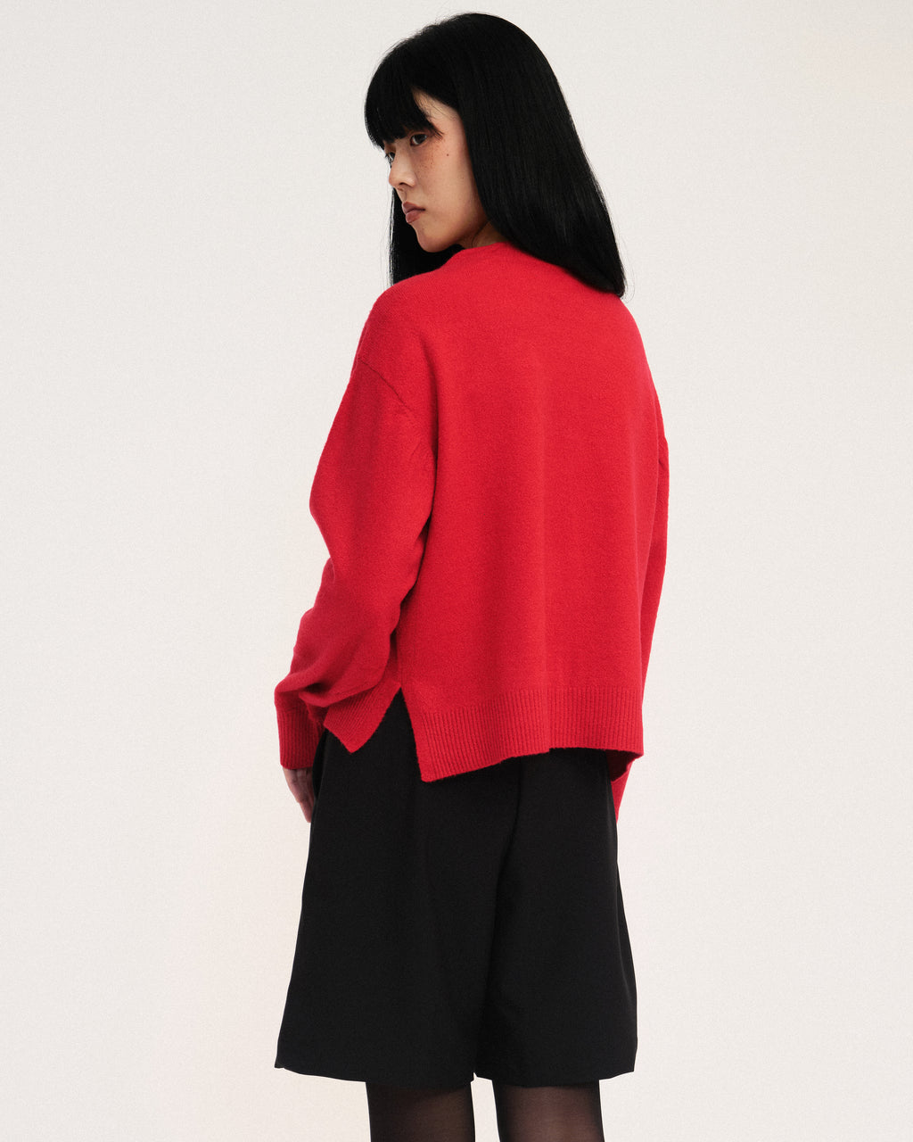 Meek One-button Knit Top