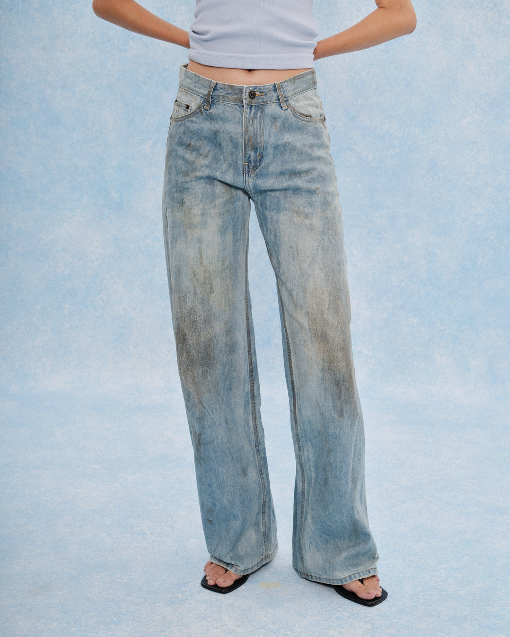 No Cap Varnish Jeans