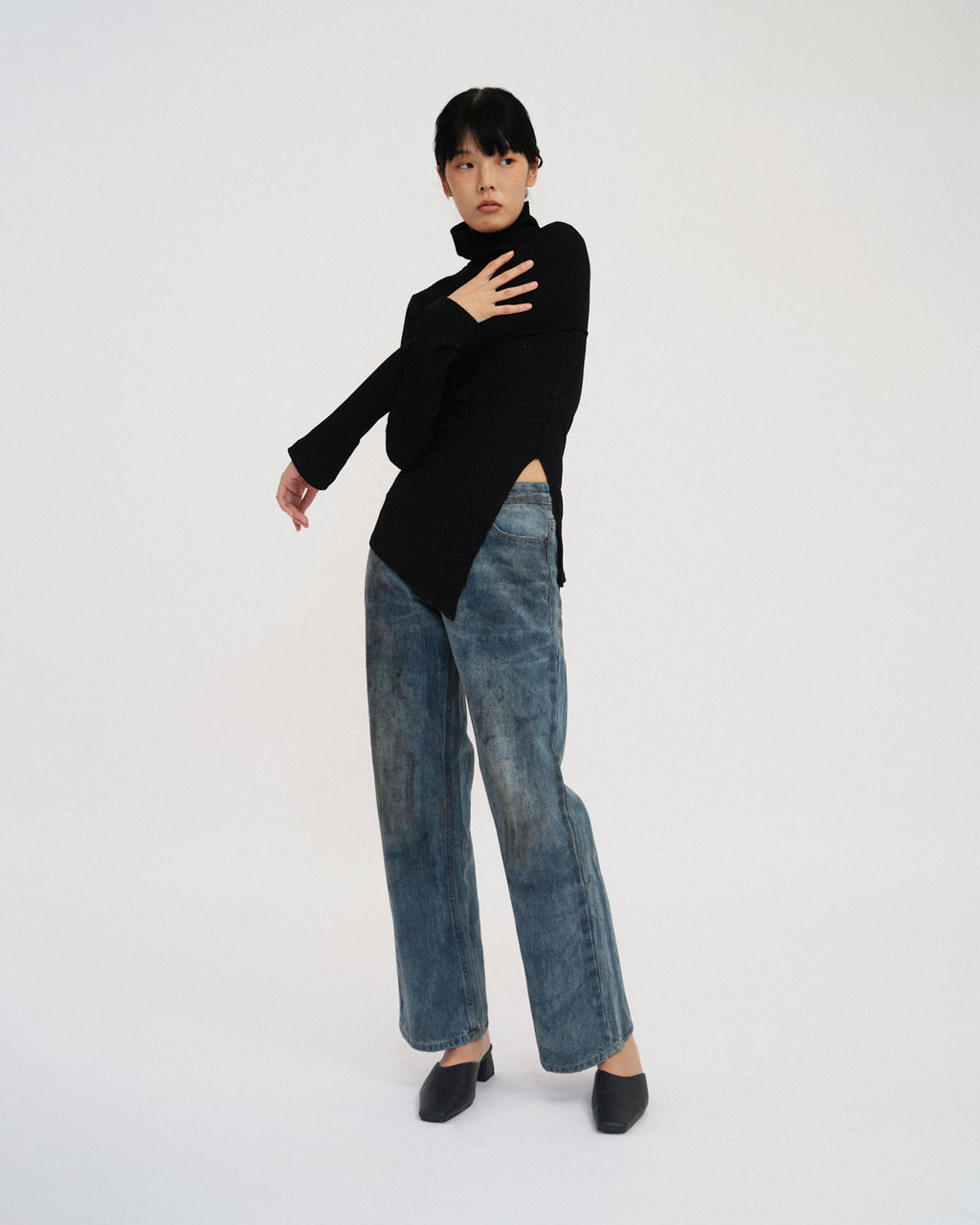 No Cap Varnish Jeans
