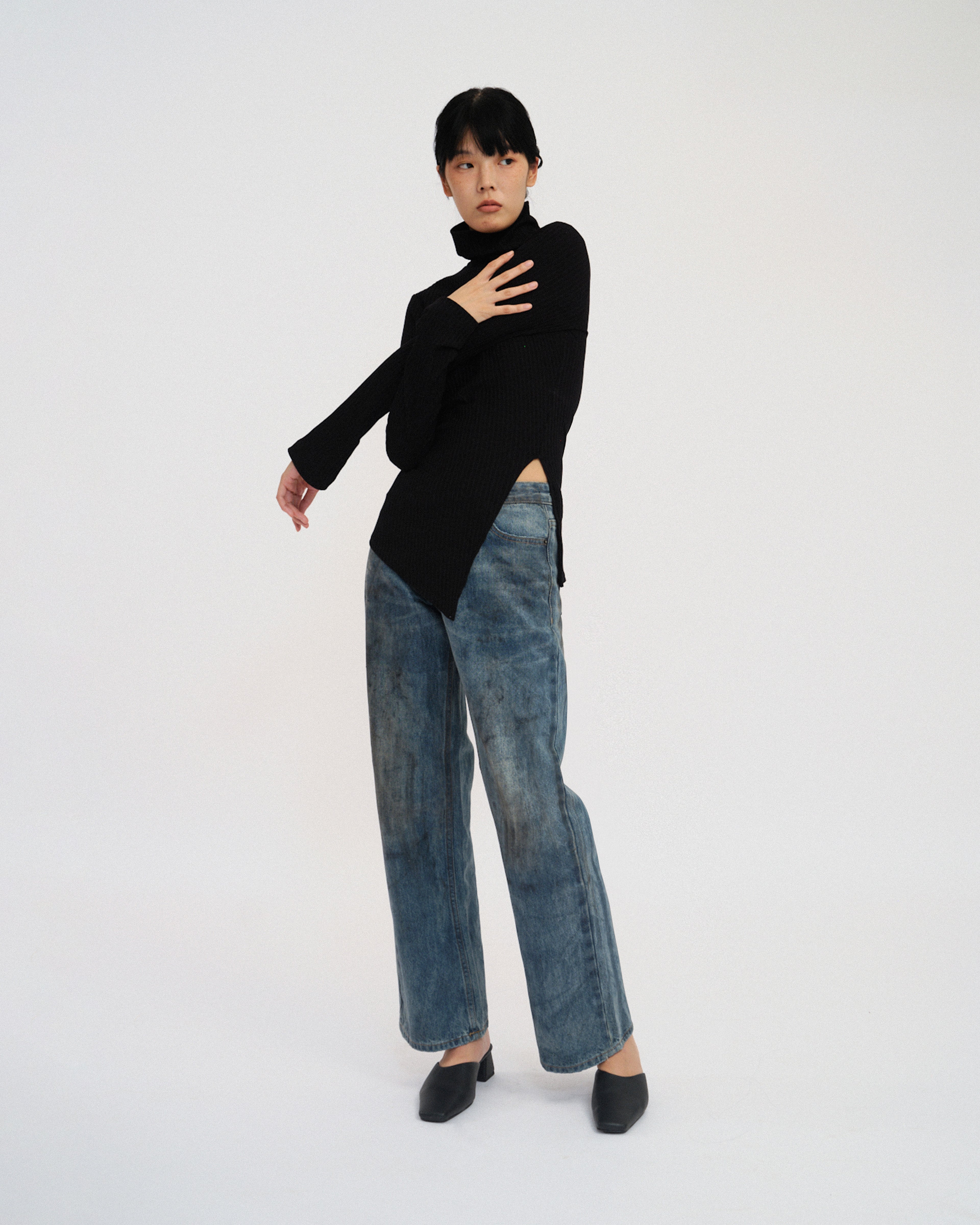No Cap Varnish Jeans