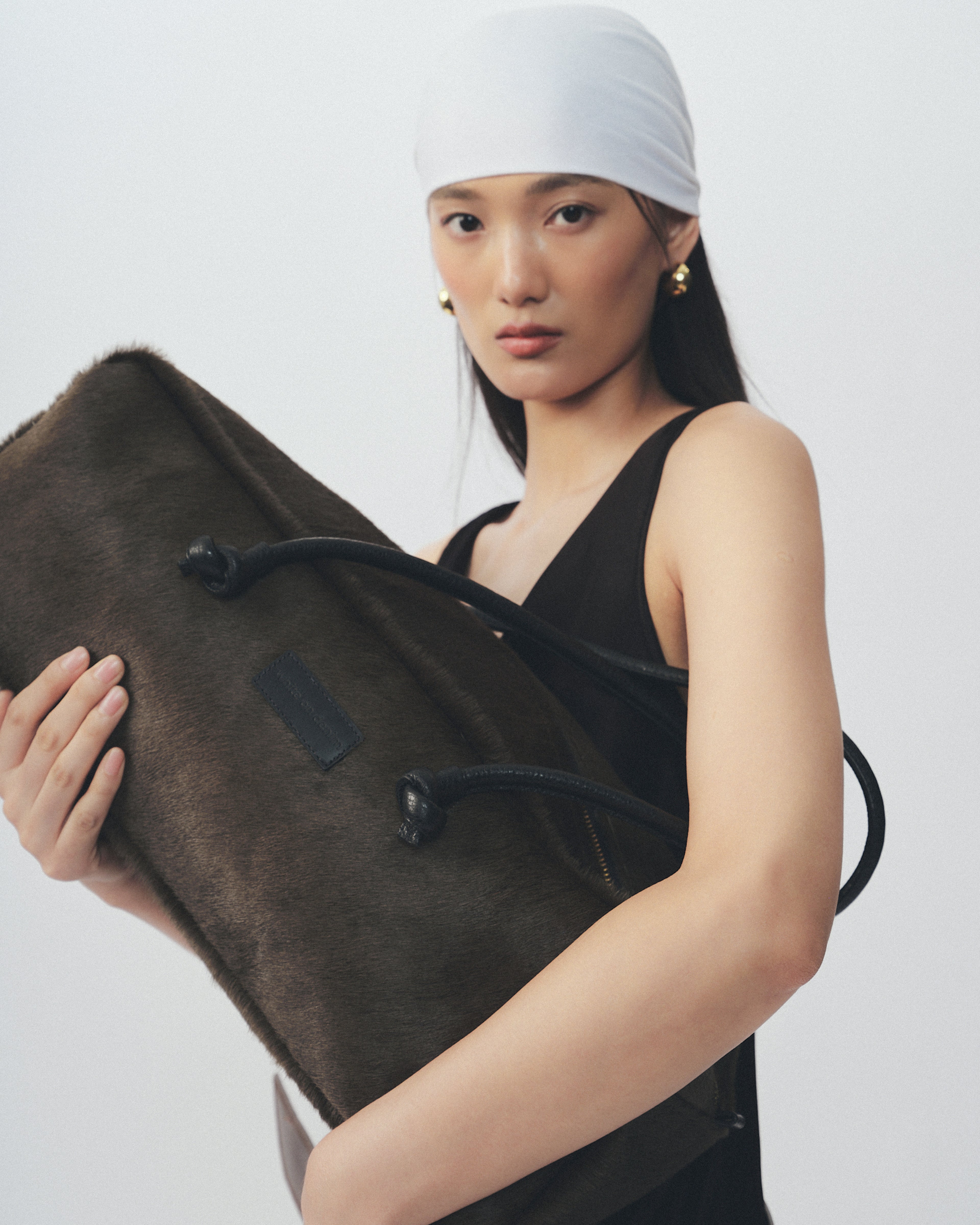Statement Cowhide Leather Bag