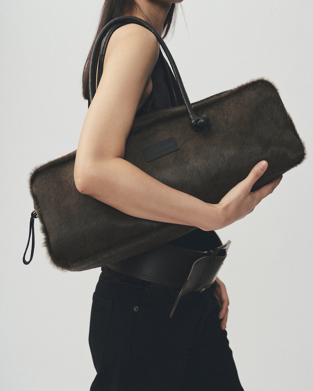 Statement Cowhide Leather Bag