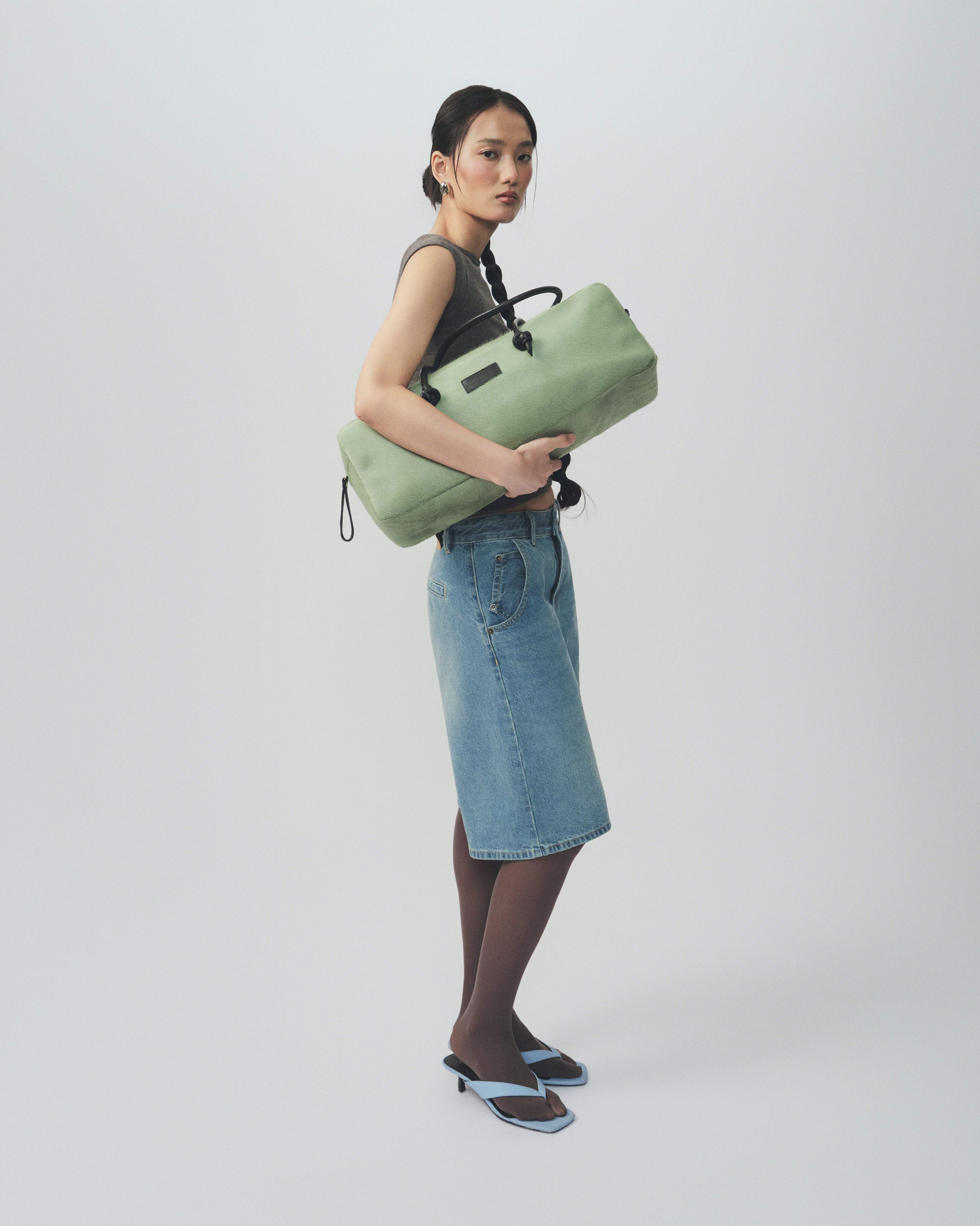 Statement Cowhide Leather Bag