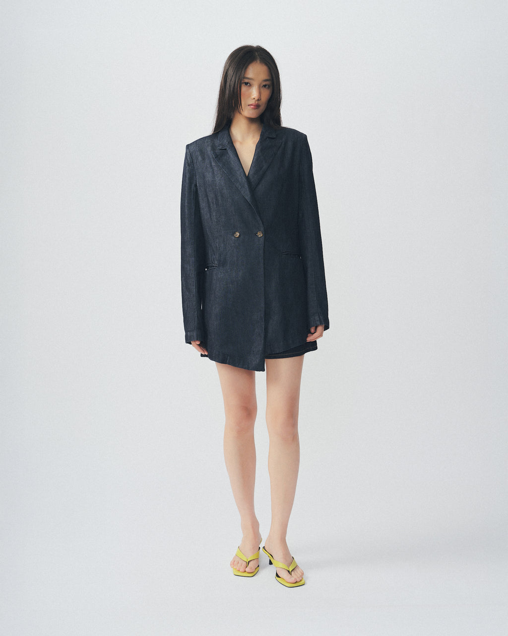 Midnight Denim Blazer