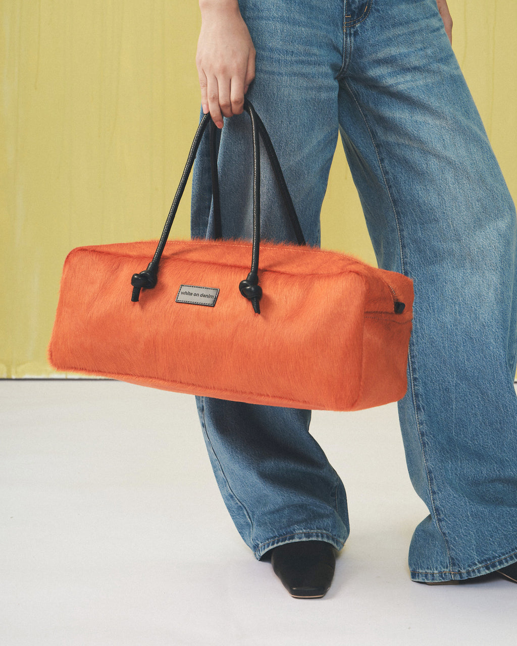 Statement Cowhide Leather Bag