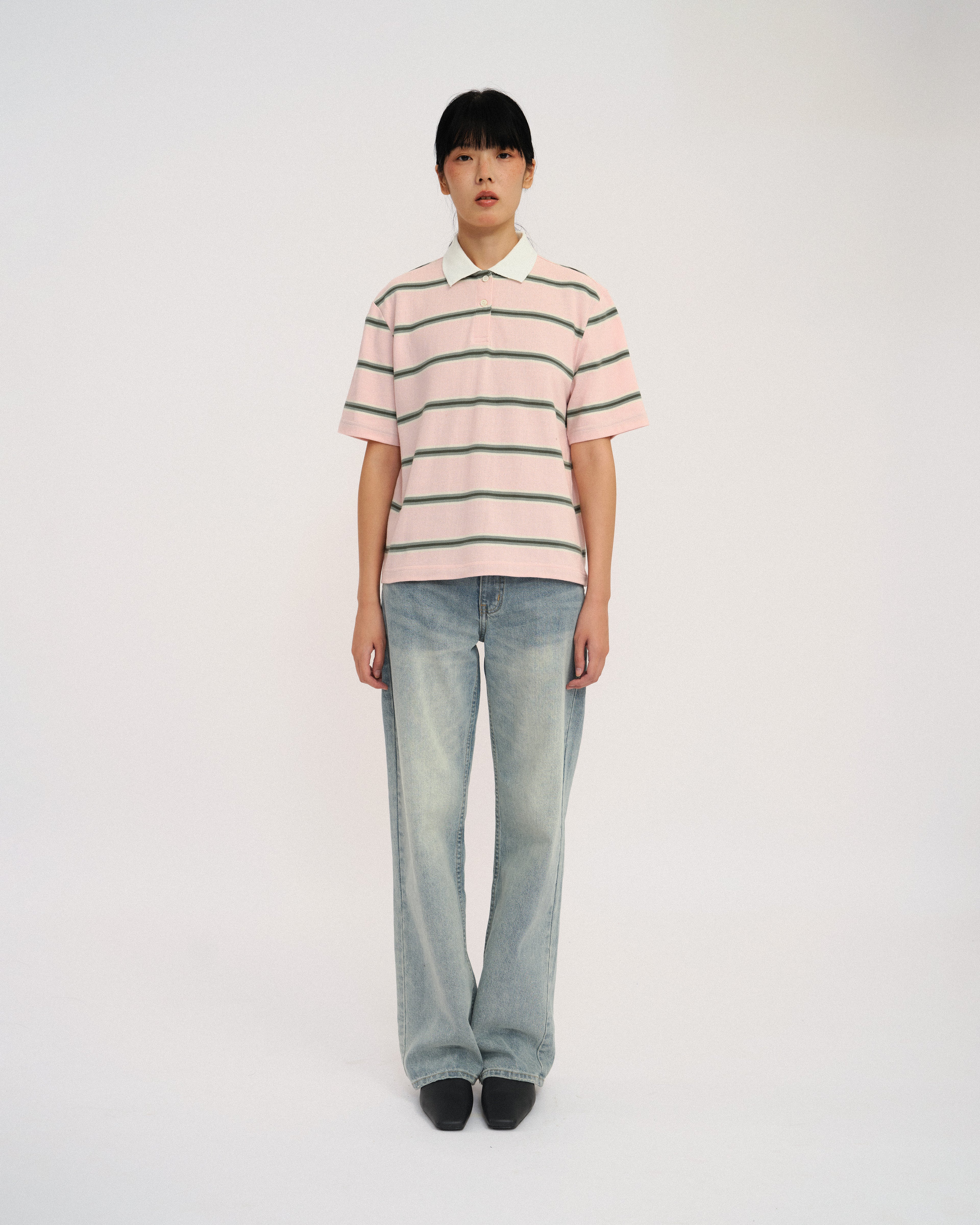 Bussin Stripes Polo Shirt