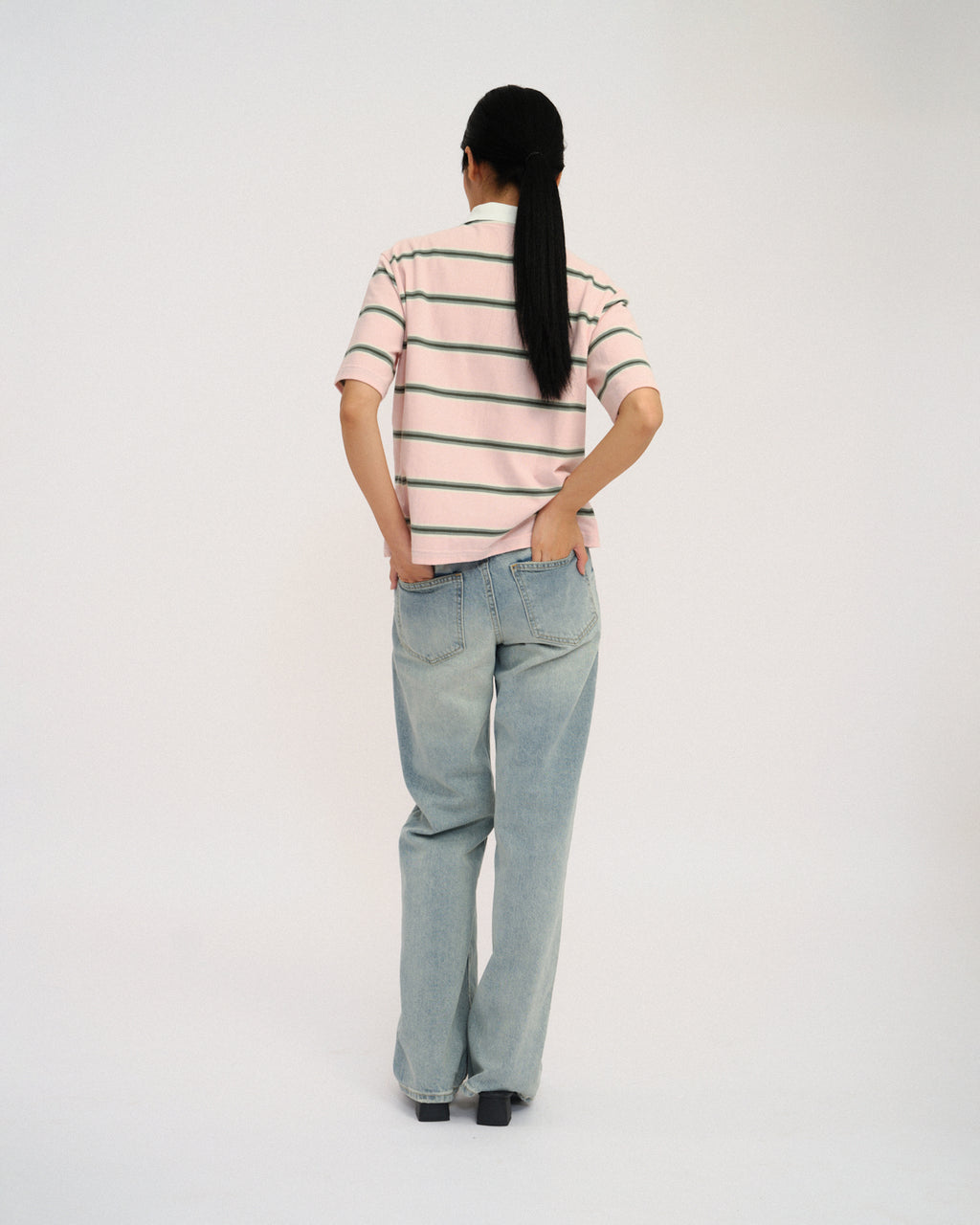 Bussin Stripes Polo Shirt