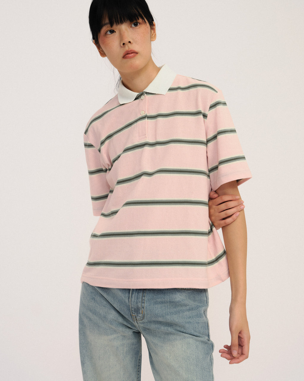 Bussin Stripes Polo Shirt