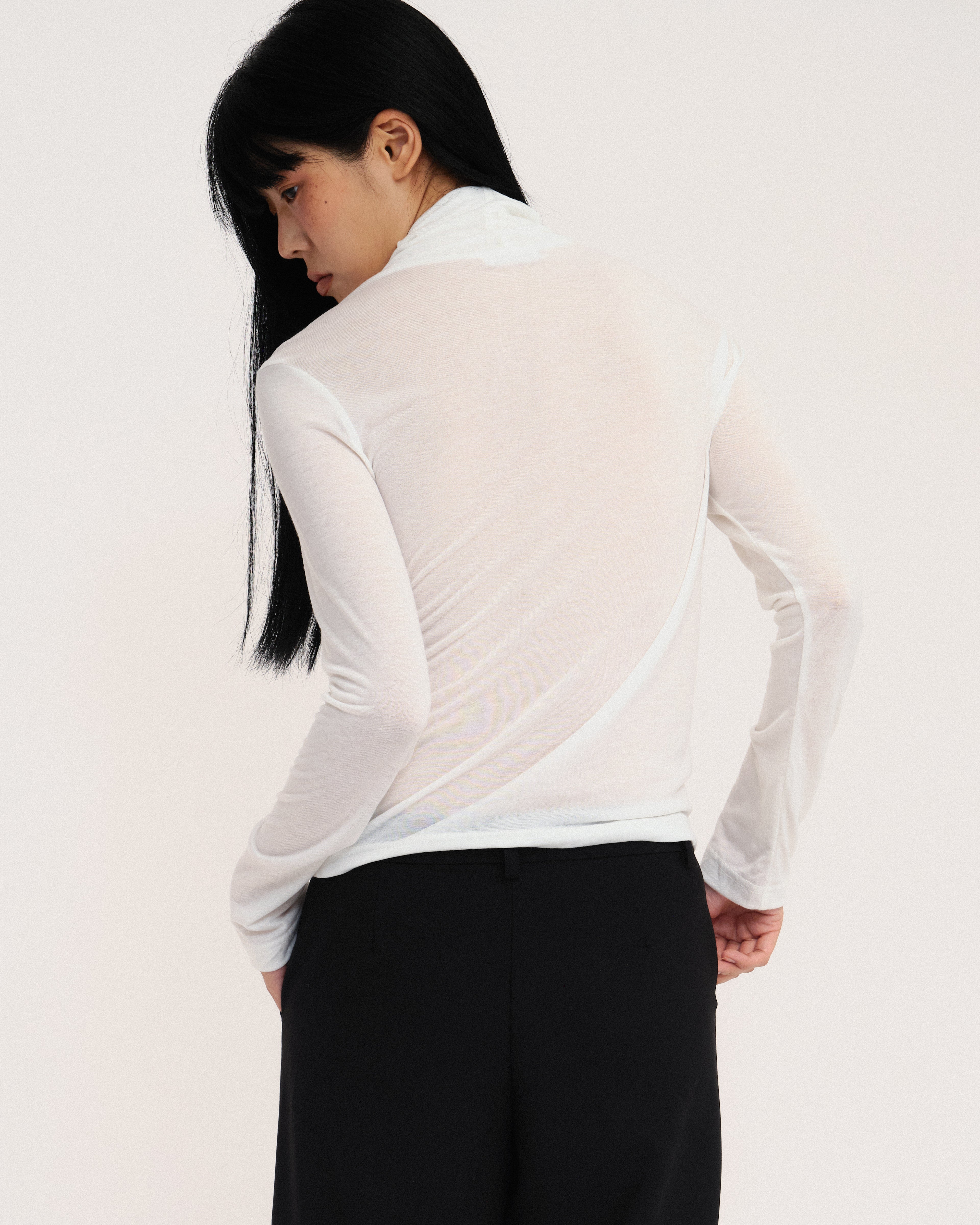 Stan Long-sleeves Turtle Neck Top