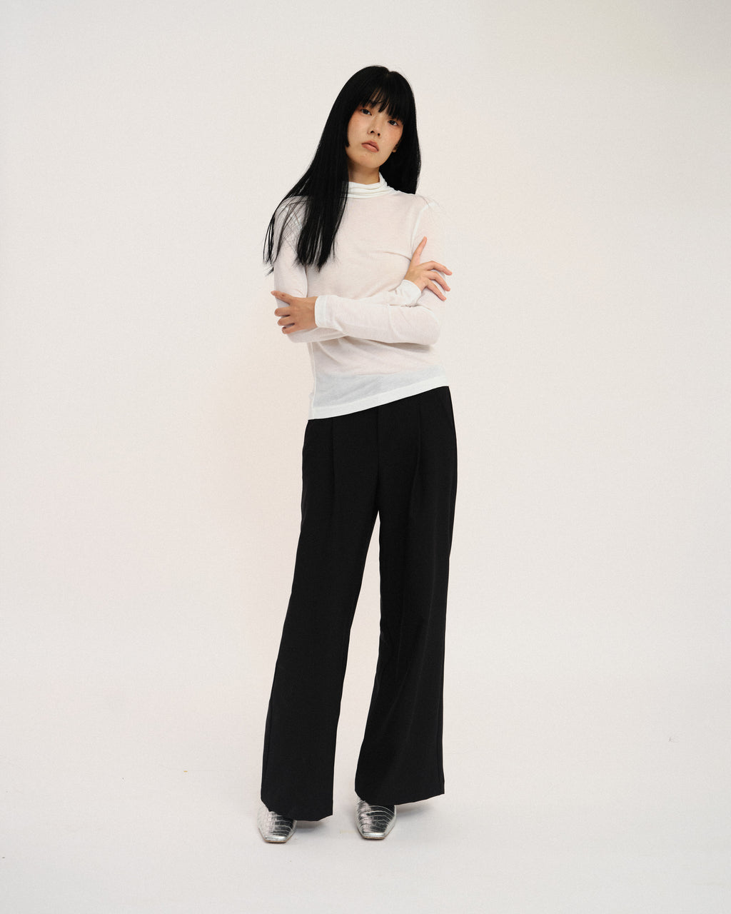 Stan Long-sleeves Turtle Neck Top