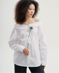 Floré Off-shoulder Shirt