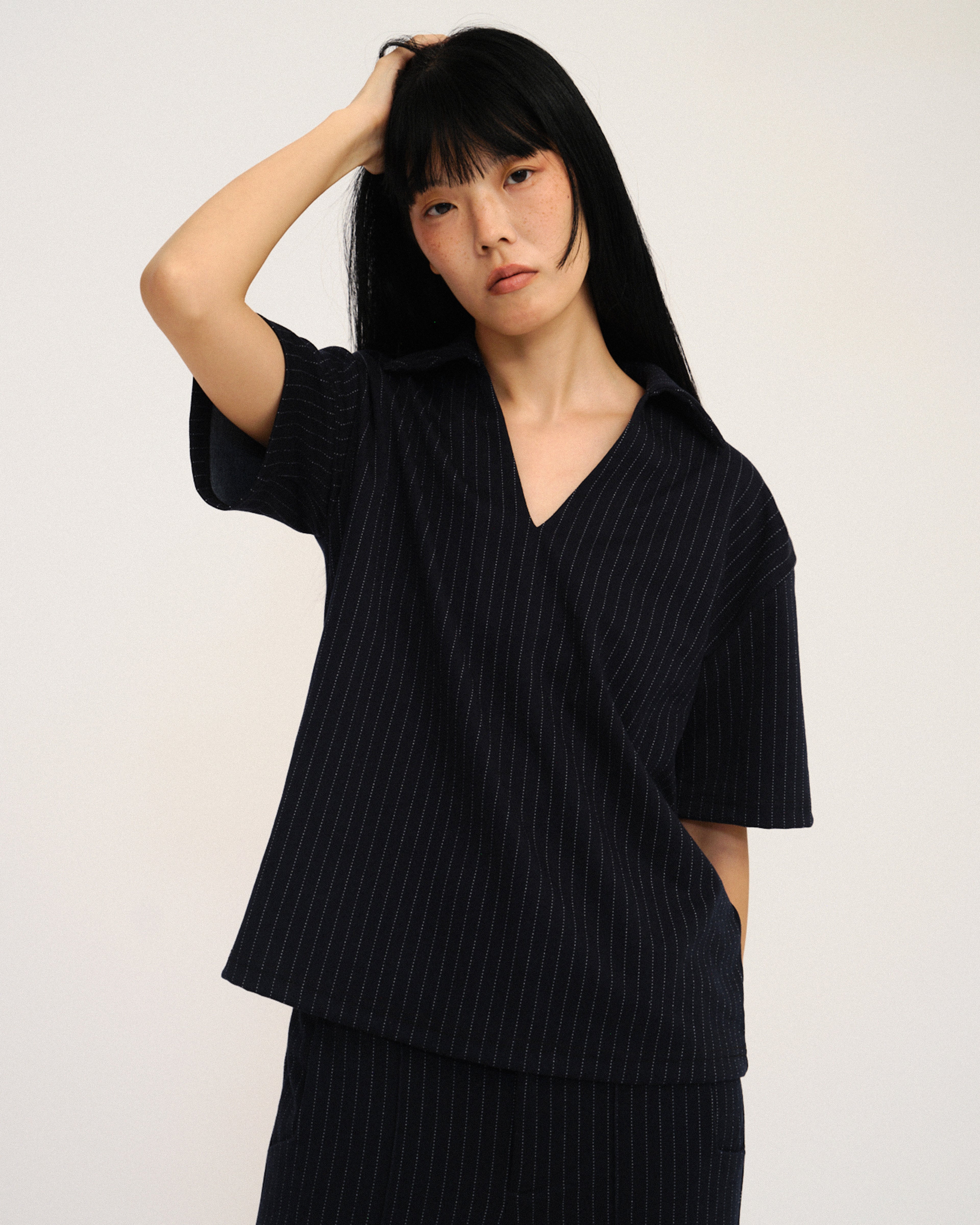 Zen V-neck Polo Shirt
