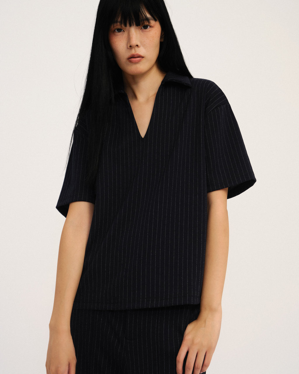 Zen V-neck Polo Shirt