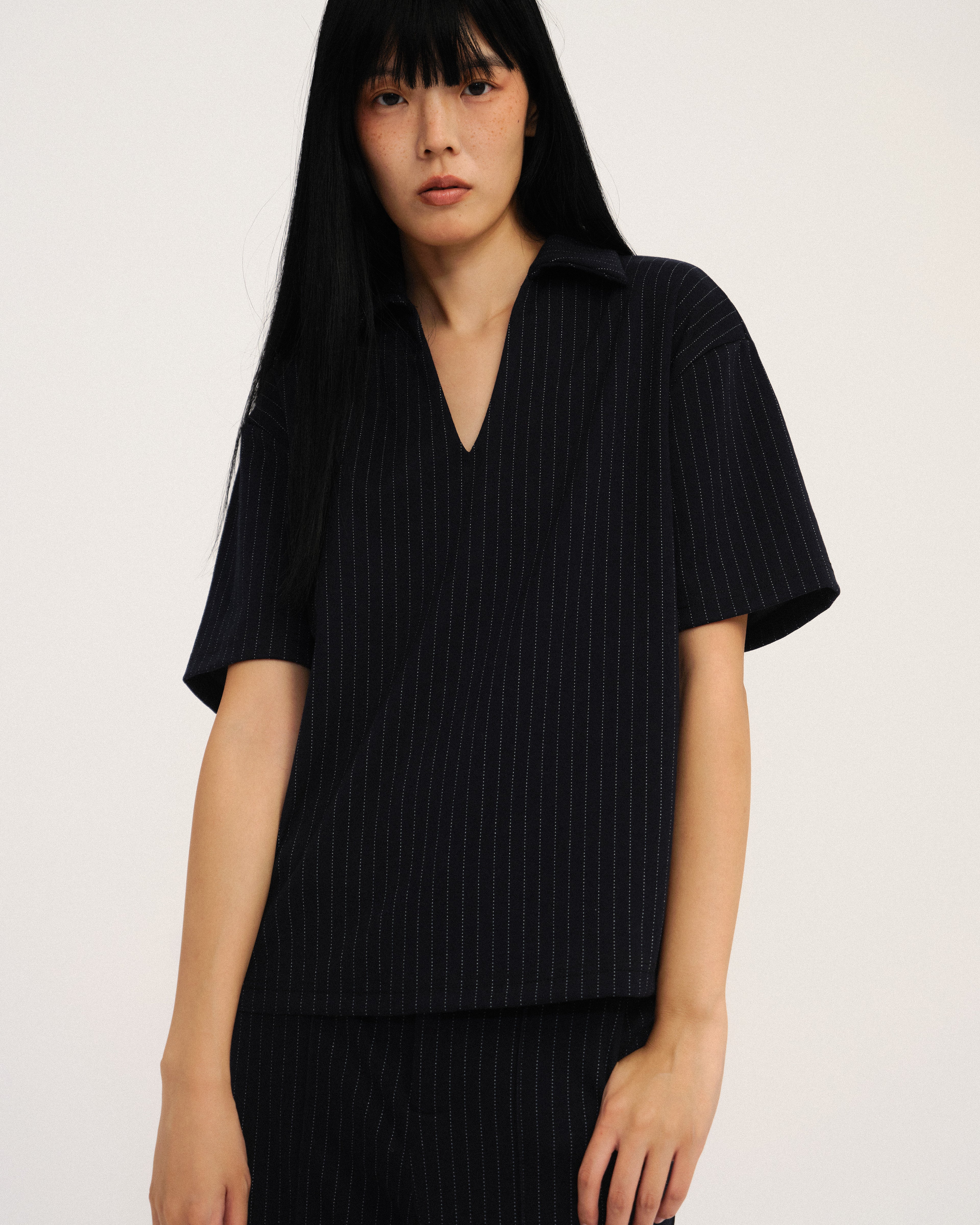 Zen V-neck Polo Shirt