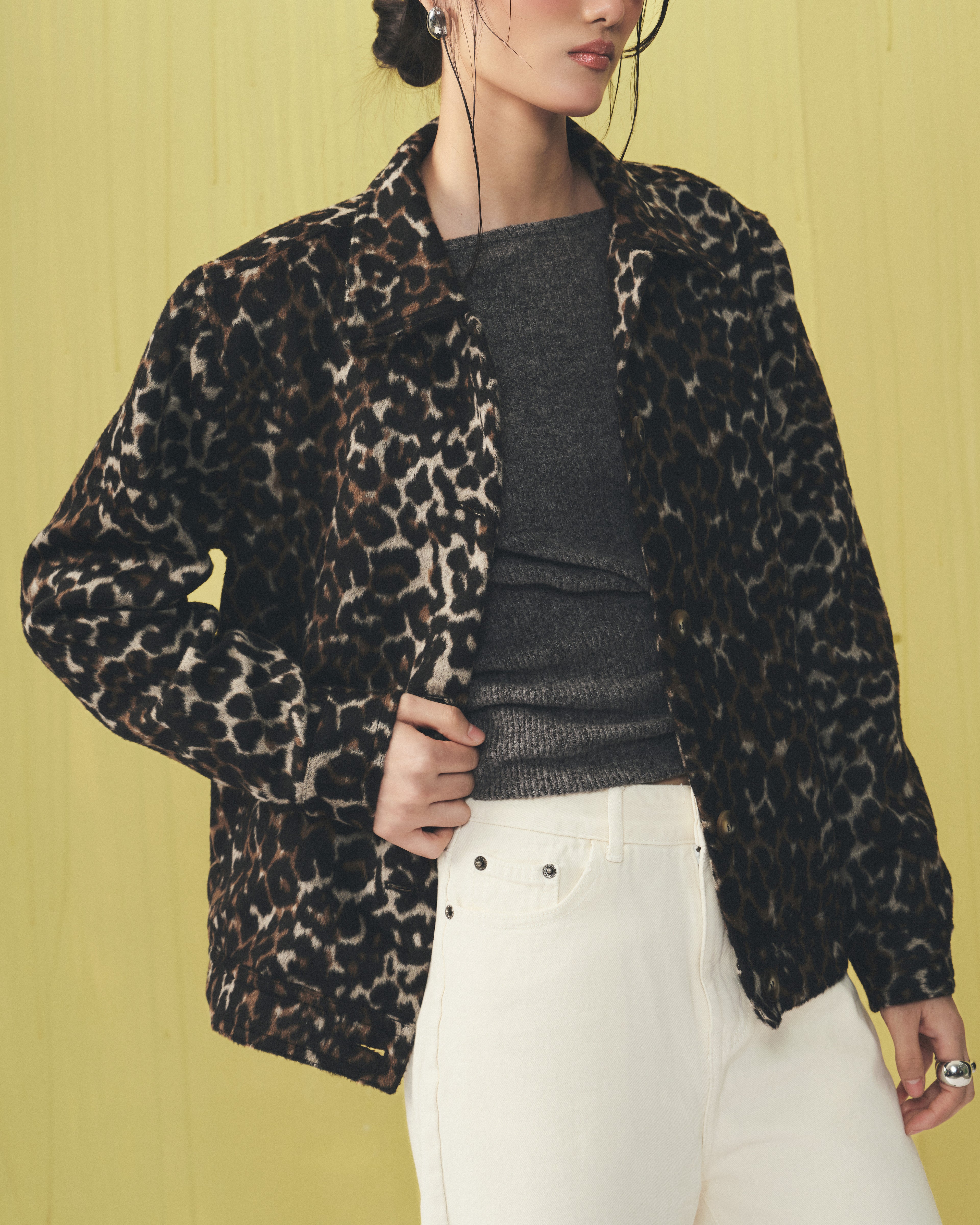 Cinder Leopard Jacket