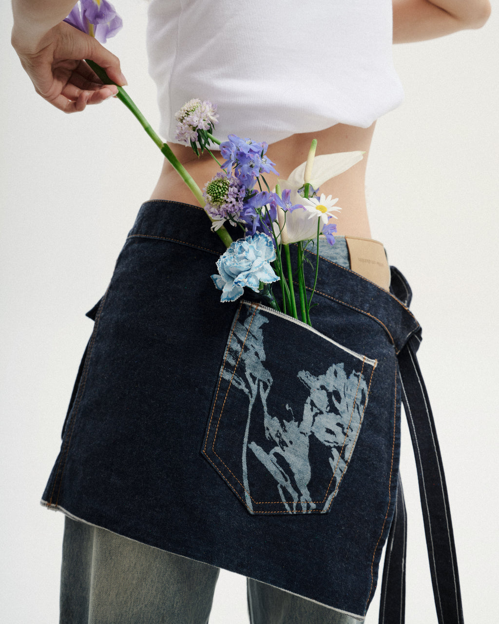 Grace Apron Denim