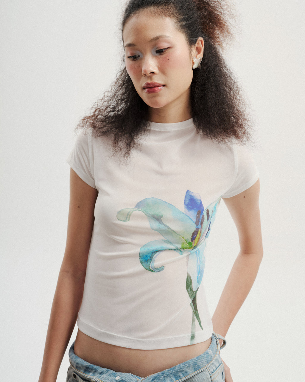 Lily High Neck Top