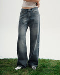 SS26 Low-rise Wide Leg Jeans
