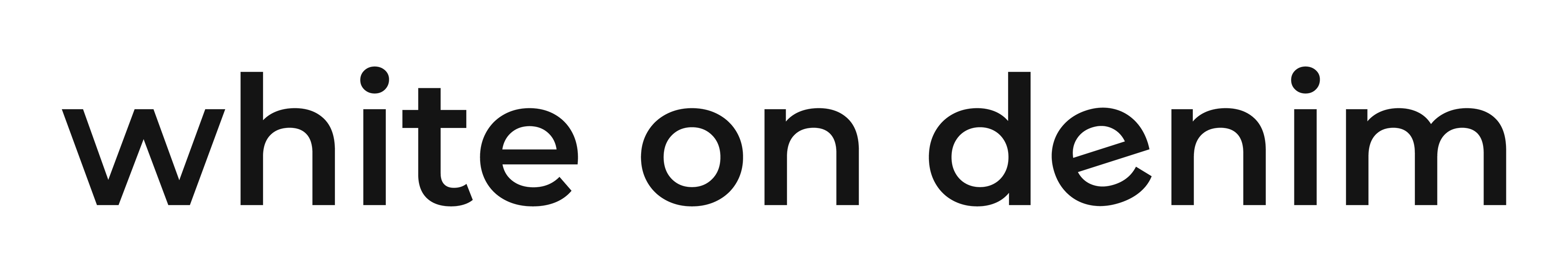 White On Denim