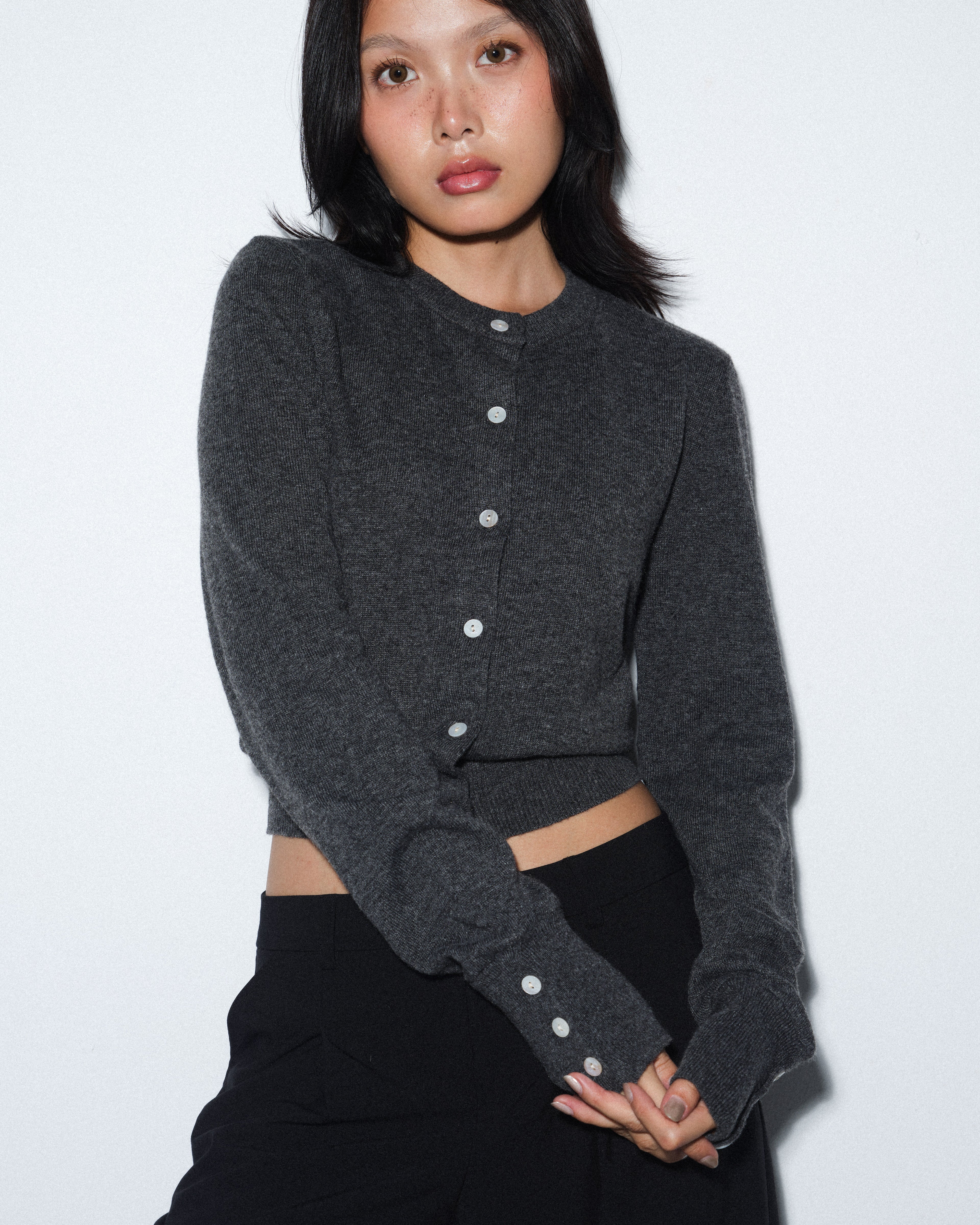 Cold Addicted Wool Cardigan