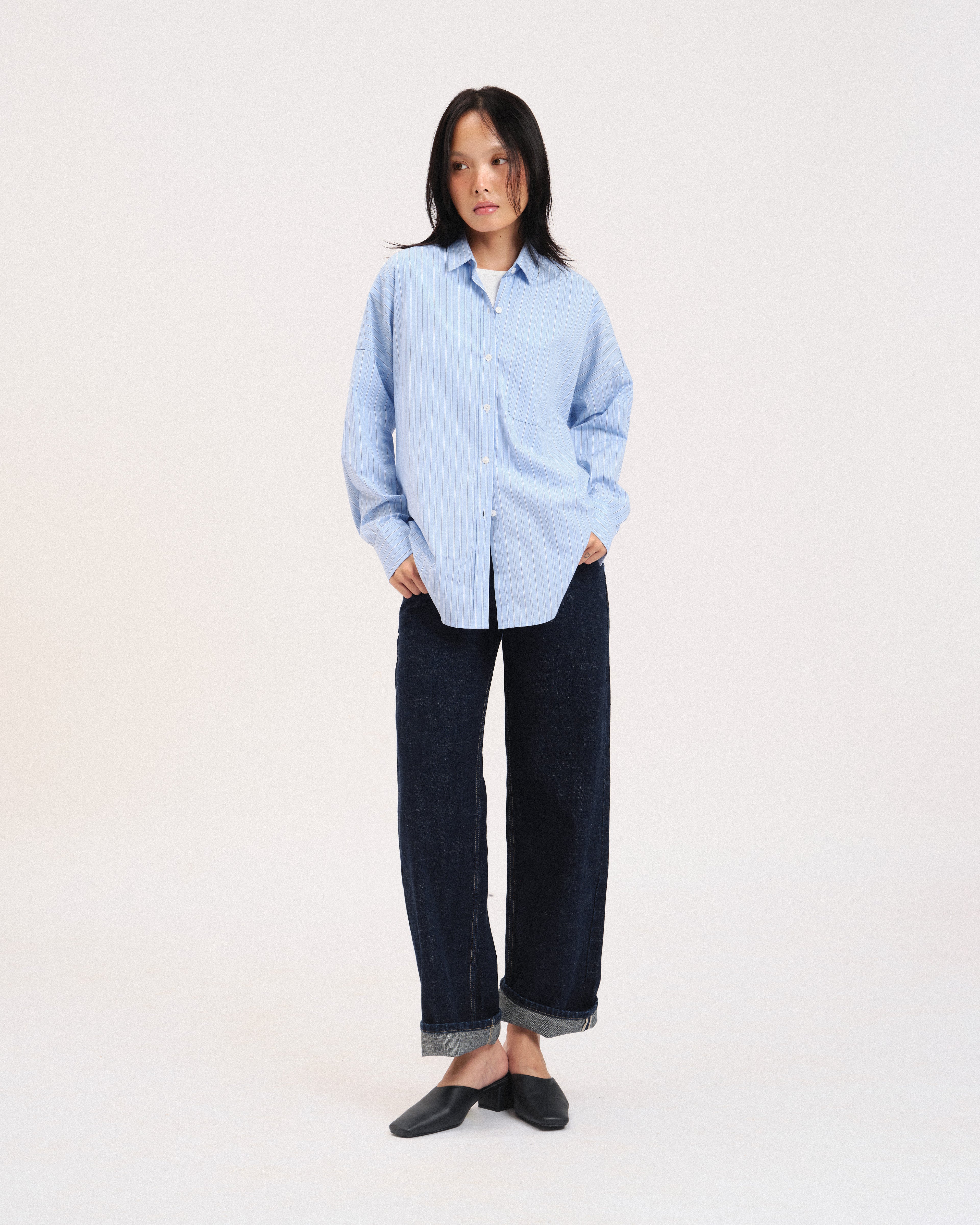 Azure Stripes Shirt