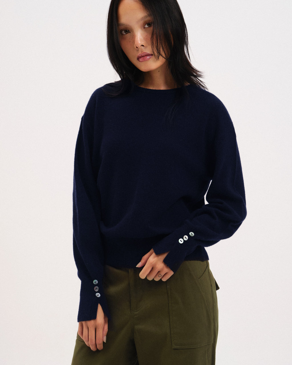 Cold Addicted  Wool Sweatshirt