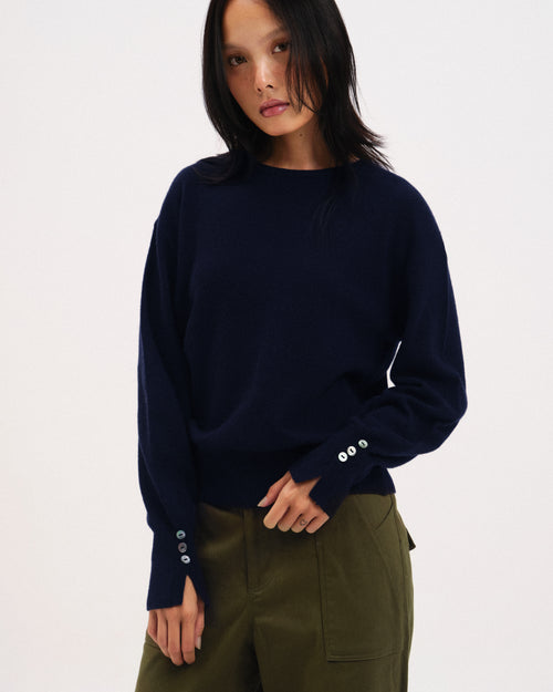 Cold Addicted  Wool Sweatshirt
