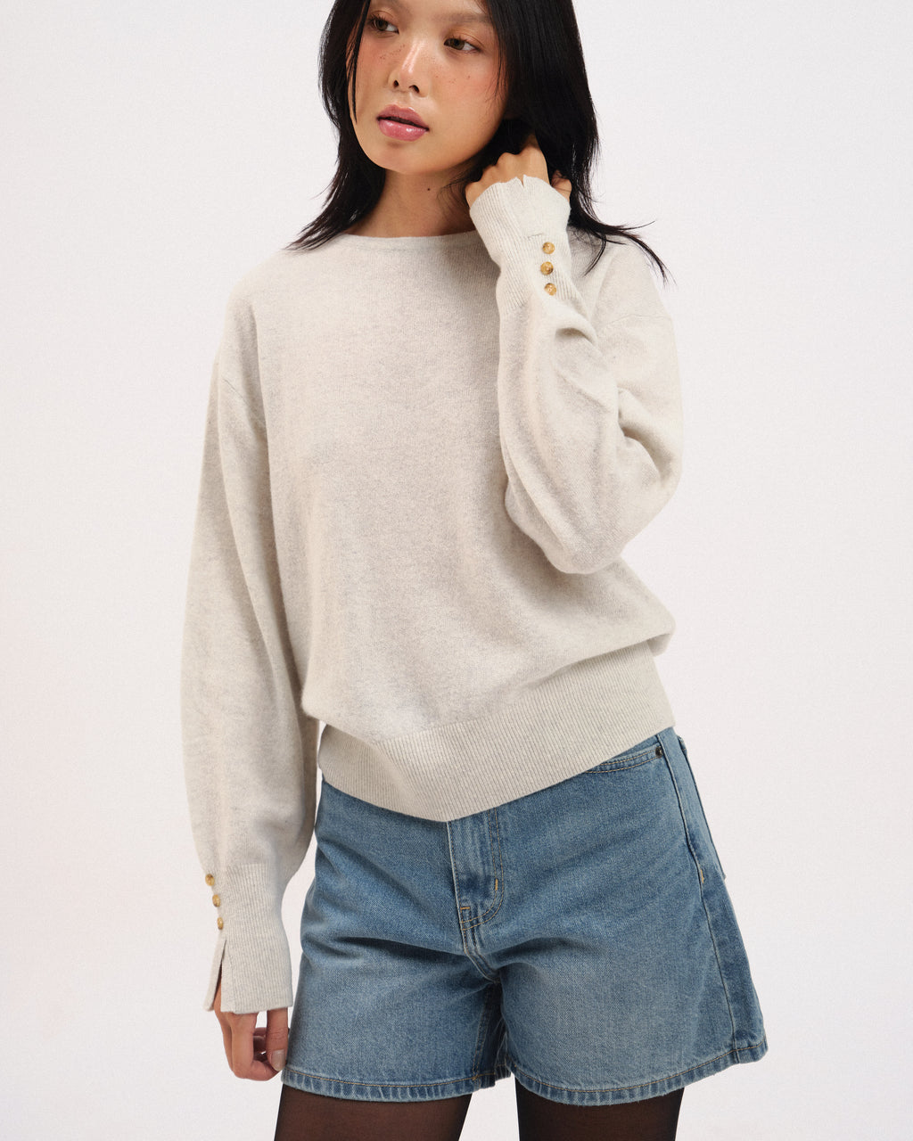 Cold Addicted  Wool Sweatshirt